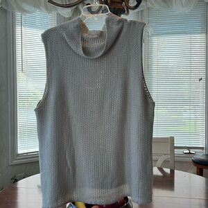 MaxMara Sweater Tank, Cowl Neck